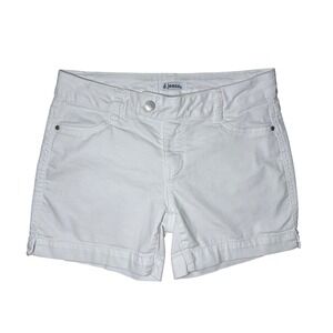 d.jeans White Denim Shorts Women Size 6 Casual
